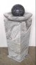 Kugelbrunnen Kugel Granit Labrador - Blue -Pearl Mod. Saturn